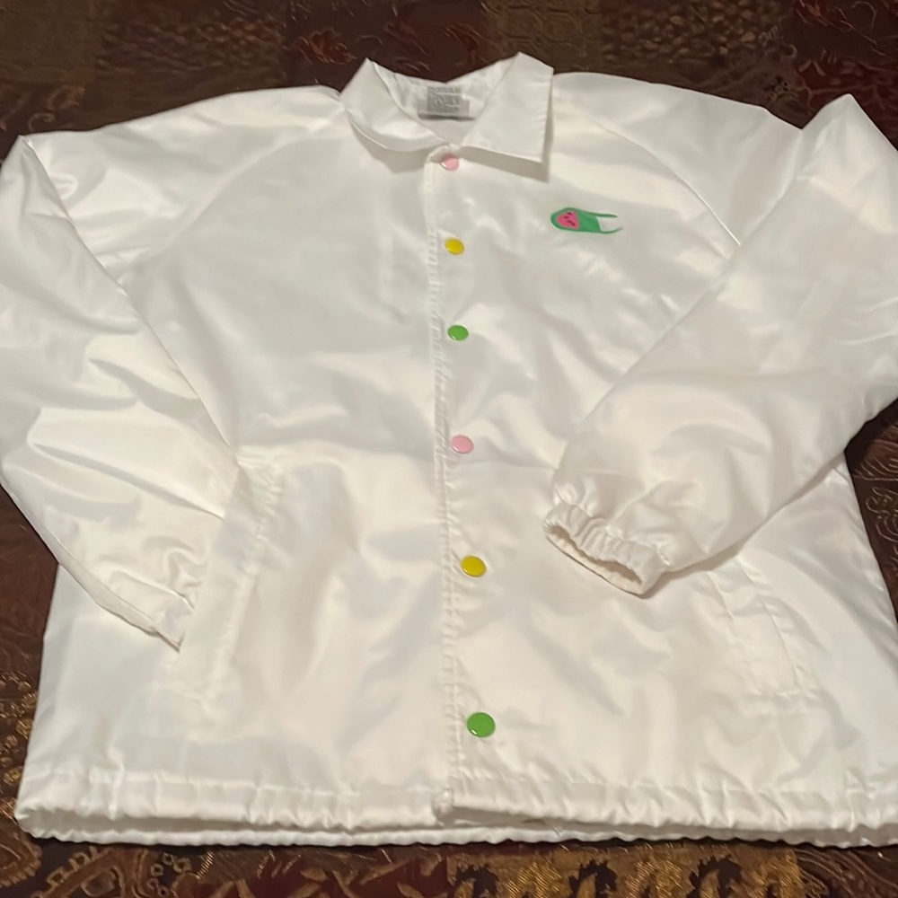 Champion Snap Down Collared Windbreaker - image 1